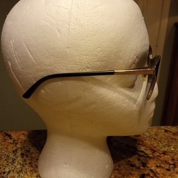 Versace Cat Eye Black Gold Polarized 2168 1377-T3 57-16-140 3P Sunglasses - Picture 4 of 13